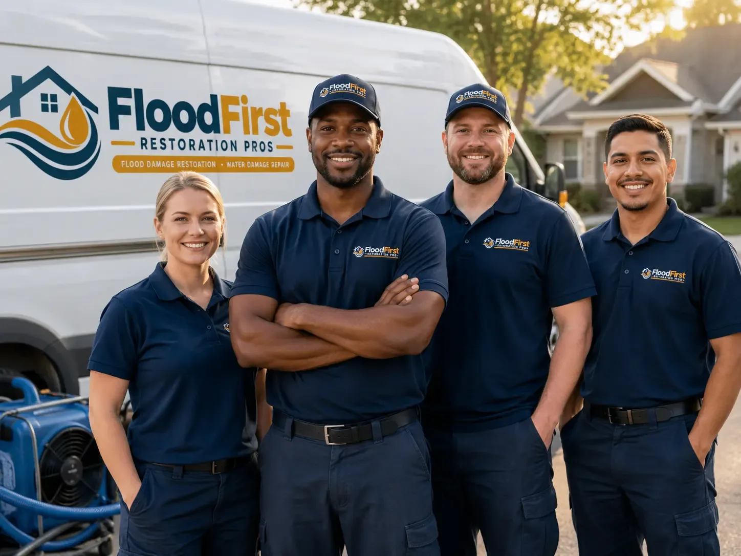 Flood Damage Restoration company in Linn, WV